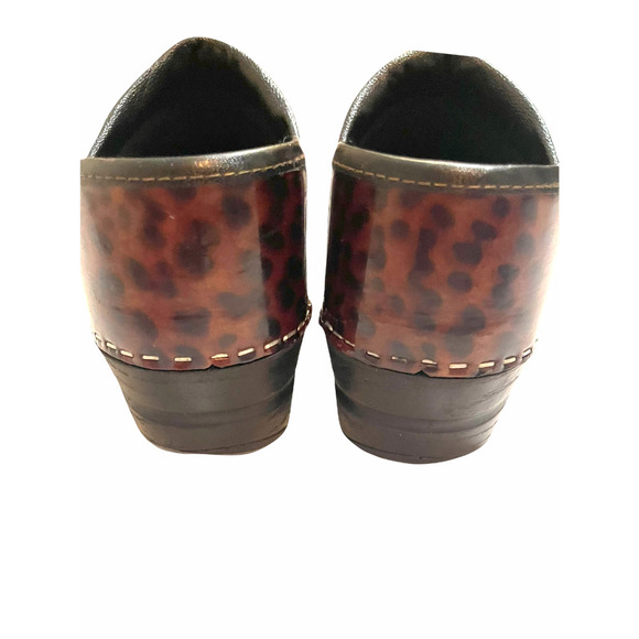 SANITA KOI LEOPARD SPOTTED CLOG SZ 37 - Picture 6 of 8
